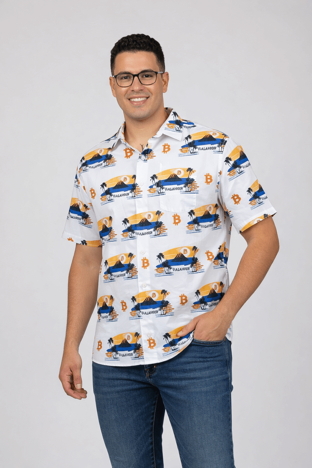 Volcano Bitcoin Shirt