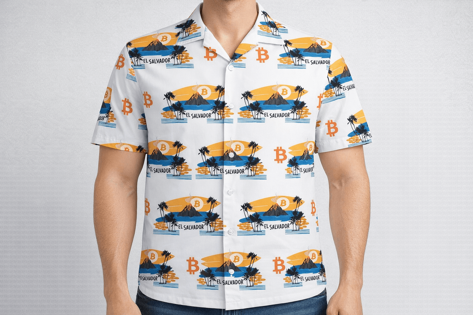 Volcano Bitcoin Shirt